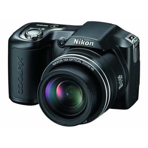 Nikon Coolpix L100 10MP Digital Camera with 15x Optical Vibration Reduction (VR) Zoom