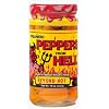 Habanero Peppers From Hell - Look out! The whole pepper. Add 'em to taco meat, burros, eggs, guacamole, or just sprinkle on a batch of nachos. For a sinfull treat.