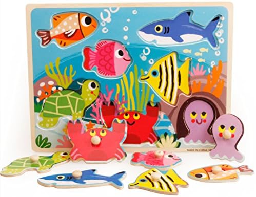 Educational Toy Fishing and Bug Catching Animal Magnetic Game Bundle