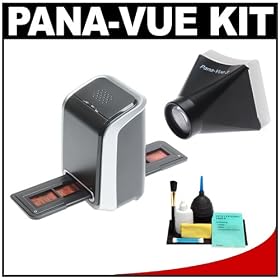 Pana-Vue Slide & 35mm Film Negative Digital Image Copier Scanner Kit + Slide Viewer + Accessory Kit