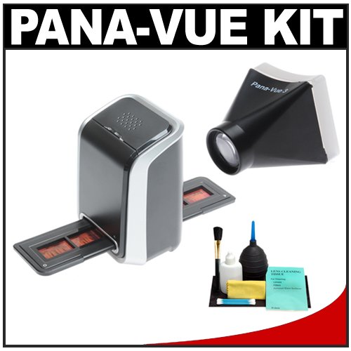 External hard drive:Pana-Vue Slide & 35mm Film Negative Digital Image Copier Scanner Kit + Slide Viewer + Accessory Kit