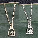 Exselle Stirrup with Horse Head Pendant