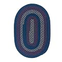 Deerfield Midnight Blue Braided Rug Collection