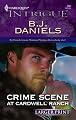 Crime Scene At Cardwell Ranch (Larger Print Intrigue)