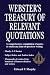 Webster's Treasury of Relevant Quotations