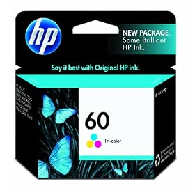 HP 60 Tri-Color Ink Cartridge in Retail Packaging (CC643WN140): Electronics