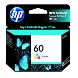 HP 60 Tri-Color Ink Cartridge in Retail Packaging (CC643WN140) ~ HP