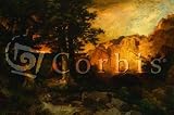 Western Sunset, Art Poster by Thomas Moran, size 20