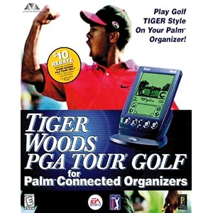Tiger Woods PGA Tour Golf for Palm by Pearson Software