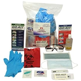 Go-Kit Pandemic Preparedness Kit, P1 (1 Person for 1 Week, During a Pandemic Outbreak)