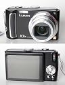 Panasonic Lumix DMC-TZ5 schwarz + SD4GB+Unterwassertasche+Tasche+2.Akku+MS+DS|deutsch
