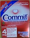 New Cherry Flavor Commit Stop Smoking Lozenges 4mg 72 Lozenges