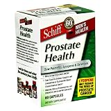Schiff Men's Prostate Health Capsules, 60-Count Bottles (Pack of 2)