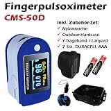 Produkt-Bild: Finger-Pulsoximeter mit Farbe SPO2 Waveform