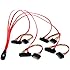 StarTech.com 50cm Internal Serial Attached SCSI Mini SAS Cable - SFF8087 to 4X SFF8482 - Internal Mini SAS Cable (SAS808782P50)