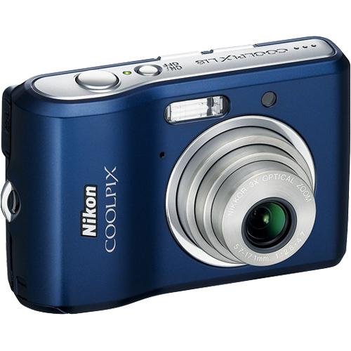Nikon Coolpix L18 8MP Digital Camera with 3x Optical Zoom (Navy) B0012OELOO