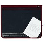 Artistic Products 41100S Logo Padt Recycled Desktop Organizer w/Clear Overlay, 19 x 24, Black