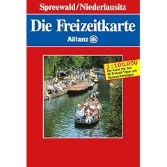 Die Freizeitkarte Allianz, Bl.56, Spreewald, Niederlausitz