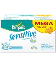 Pampers Sensitive Baby Wipes - 9 x 63 pk
