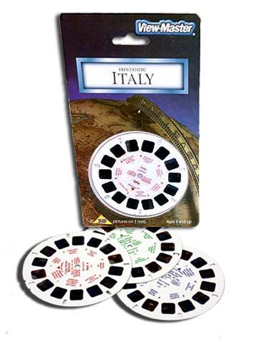 Childrens Toyshop  Toys : HISTORIC ITALY - ViewMaster 3 Reel Set