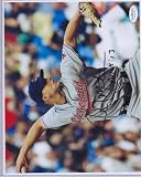 JUSTIN MASTERSON SIGNED AUTOGRAPHED 8X10 PHOTO CLEVELAND INDIANS COA JSA