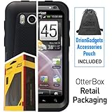 OtterBox Defender Case W/O Holster Belt Clip for HTC Thunderbolt (Black) (I ....