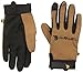 Carhartt Men's The Fixer Spandex Work Glove with Water Repellant Palm, Brown, Large