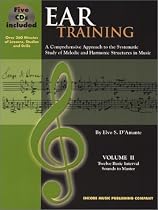 Ear Training: Twelve Basic Interval Sounds to Master, Volume 2 (Book & 5 CDs)