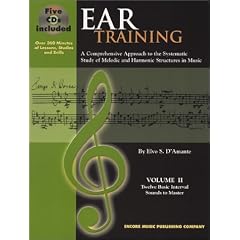 Ear Training: Twelve Basic Interval Sounds to Master, Volume 2 (Book & 5 CDs)