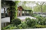 September 11 Memorial Gardens in Grosvenor Square - 20 Inch Canvas Print (51cm) by Londonstills