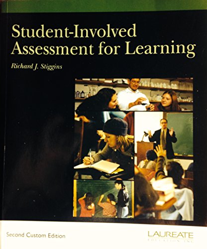 Custom Edition Student-Involved Assessment for Learning Custom Edition