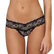Sexy Crotchless Lace V Thong Sheer S M or M L