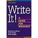 Write It! A Guide for Research