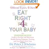 Eat Right for Your Baby: The Individualized Guide to Fertility and Maximum Health During Pregnancy, Nursing and Your Baby's First Year'