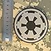 Star Wars Galactic Empire Crest Insignia Imperial Logo PVC Rubber 3D Velcro Patch