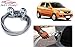 Auto Pearl - Car Auto Full Steel Towing Tow Cable Rope 2000kgs 6mm Heavy Duty 4Mtr For - Maruti Suzuki Alto K10 Old RS.549.00