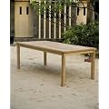 Teak Garten Tisch Gartenmoebel Esstisch Gartenm�bel Gartentisch Teakholz 200 x 100 cm Java