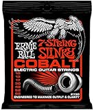 Ernie Ball Cobalt 7-String Skinny Top Heavy Bottom Slinky Set, .010 - .062