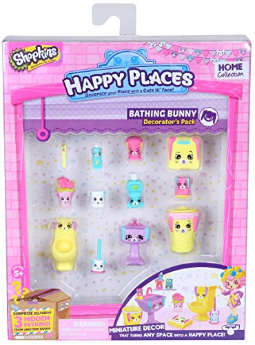 Shopkins happy places decorator pack bathing bunny