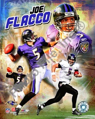 Joe Flacco - Baltimore Ravens NFL 8x10 Photo (portrait)