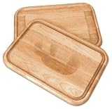 Catskill Craftsmen 24-Inch Versatile Meat Holding Cutting Board with Wedge/Trench