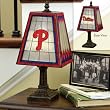 14" Art-Glass Table Lamp-Phillies