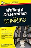 Writing a Dissertation For Dummies