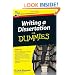 Writing a Dissertation For Dummies, UK Edition