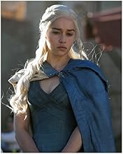 Daenerys Targaryen in Blue Cloak Looking Down - 8x10 Photograph / Photo - Game of Thrones