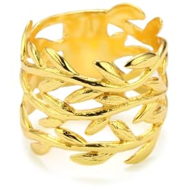 gorjana Roosevelt Gold-Tone Small Circle Cluster Eternity Rin