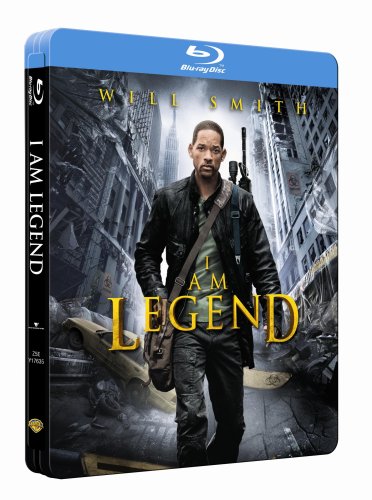I Am Legend (exklusiv bei Amazon im hochwertigen Steelbook inkl. Sticker und alternativem Ende) [Blu-ray]