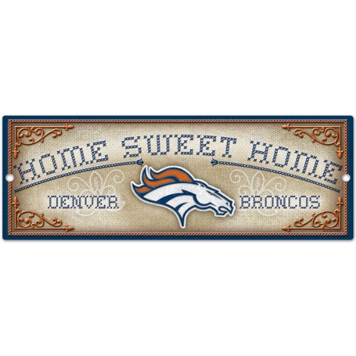 NFL Denver Broncos 6-by-17 Wood 