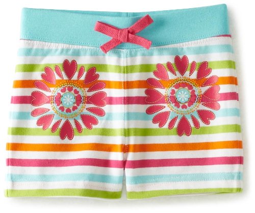Hartstrings Baby-Girls Infant Multi Stripe Pull On Short