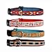 Male dog collar : Navajo, Santa Fe, Southwestern & Native American influenced designer dog collar for puppies, small dogs to large dogs. Made in the U.S.A.